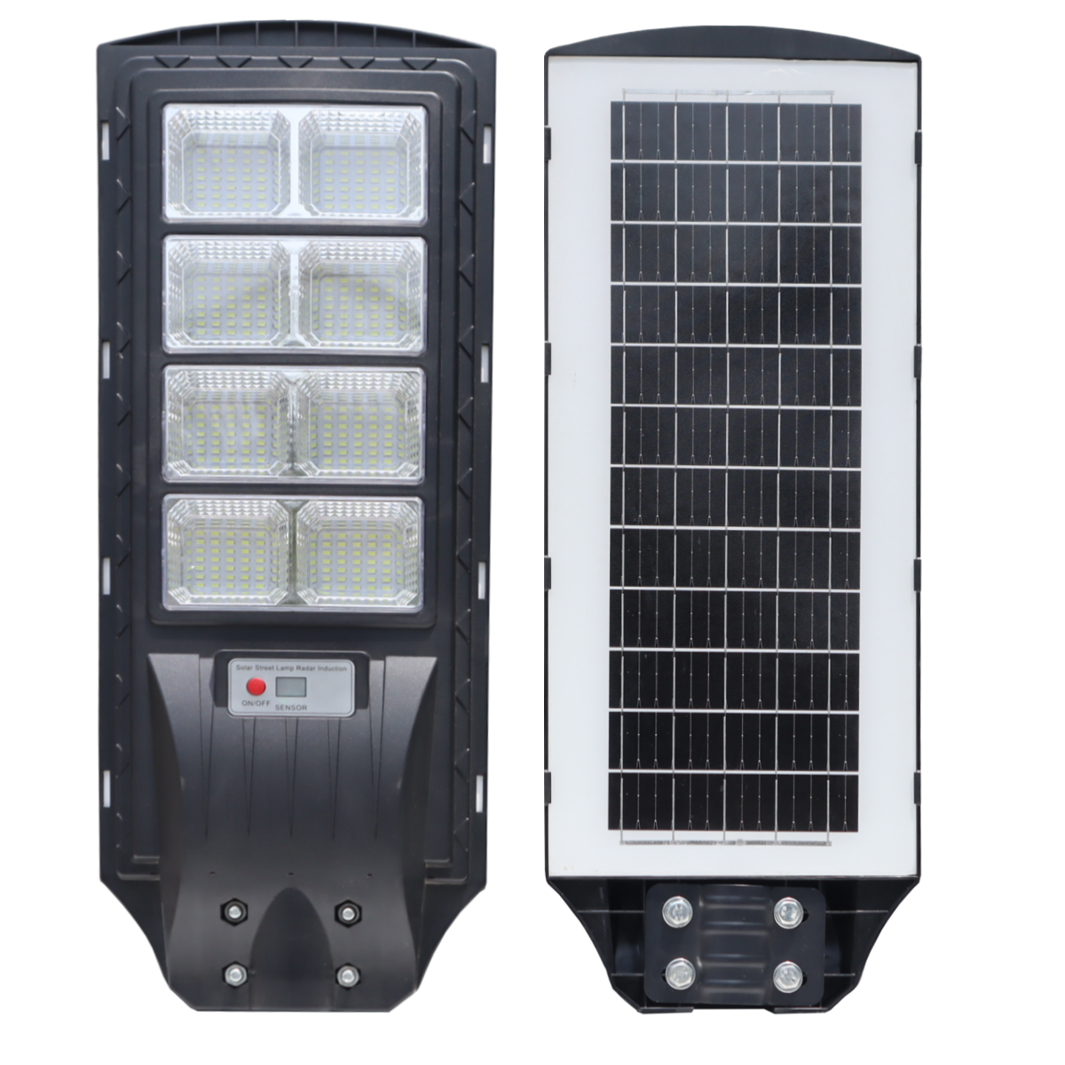 400W Double Eye ABS Solar Street Light (motion sensor)